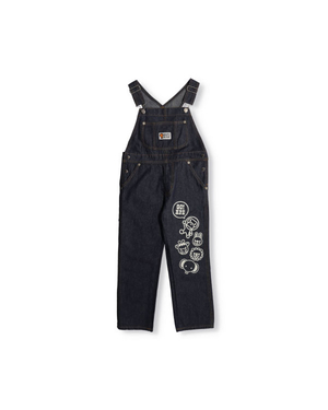 Pantalon Bape Milo Friends Denim Dungaree Bleu Enfant | TZP-86040413