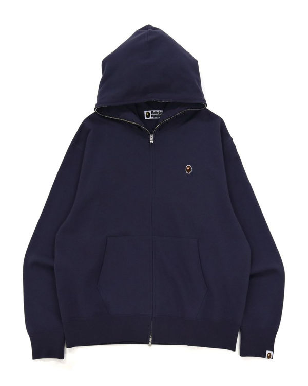 Sweat à Capuche Bape Ape Head One Point Relaxed hooded Violette Foncé Homme | AZN-78495714