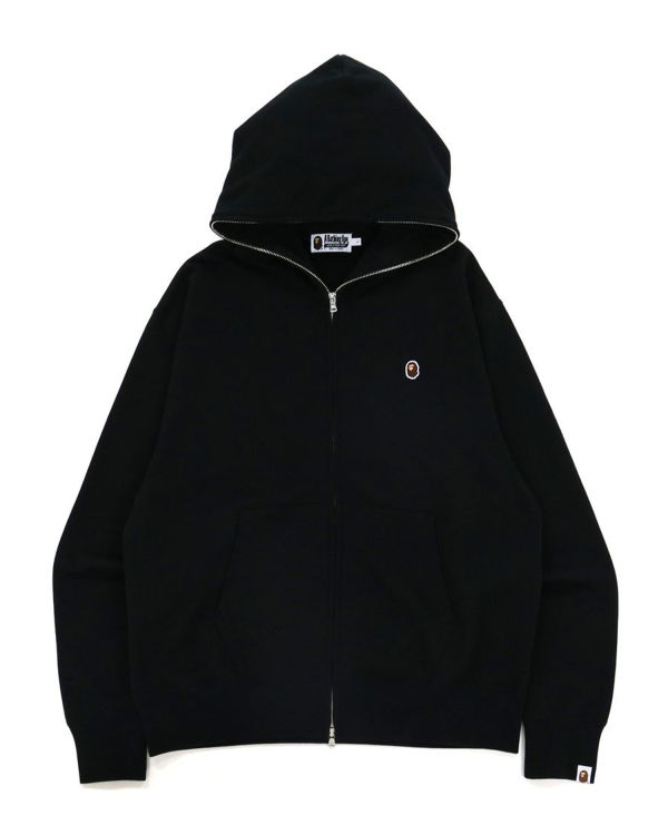 Sweat à Capuche Bape Ape Head One Point Relaxed hooded Noir Homme | YNX-66270510