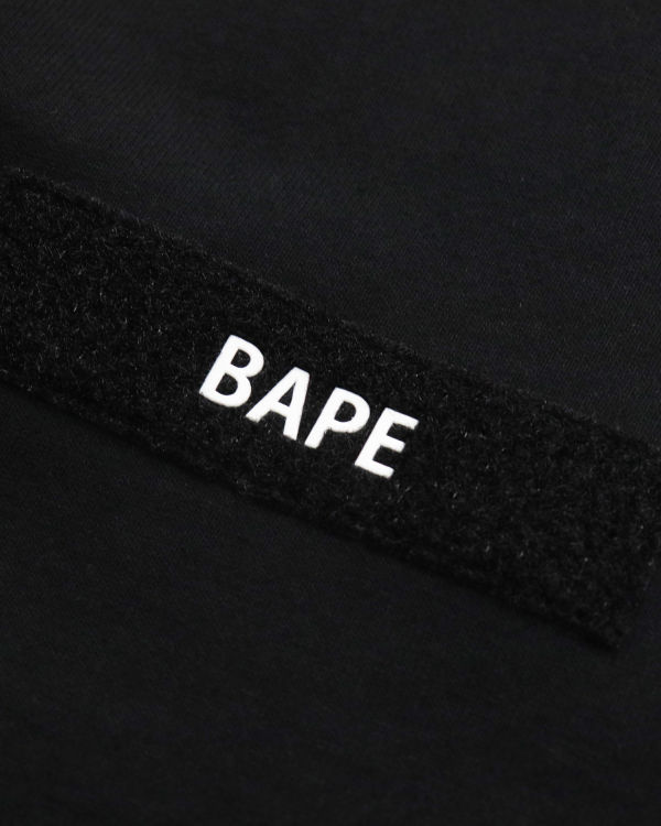 Sweats Bape STA Jacquard Relaxed Fit Noir Homme | UOW-42725379