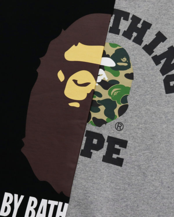 Sweats Bape College & By Bathing Loose Fit Noir Homme | GKT-74242858