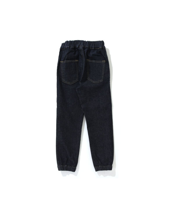 Pantalon Jogging Bape Shark Denim Bleu Enfant | YKX-67059476