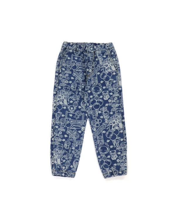 Pantalon Jogging Bape Milo Circus Bleu Enfant | AJJ-13410464