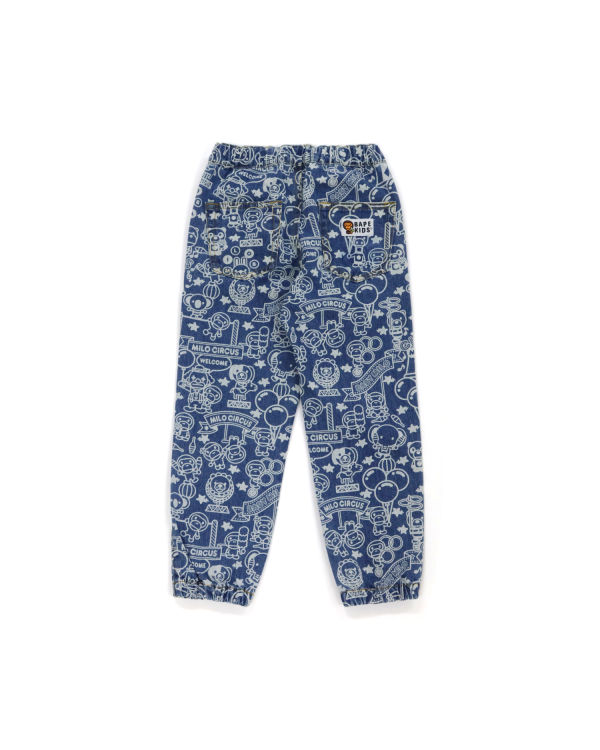 Pantalon Jogging Bape Milo Circus Bleu Enfant | AJJ-13410464