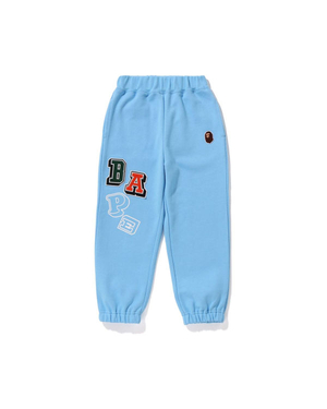 Jogging Bape Multi Fonts Bleu Enfant | YXV-30990794