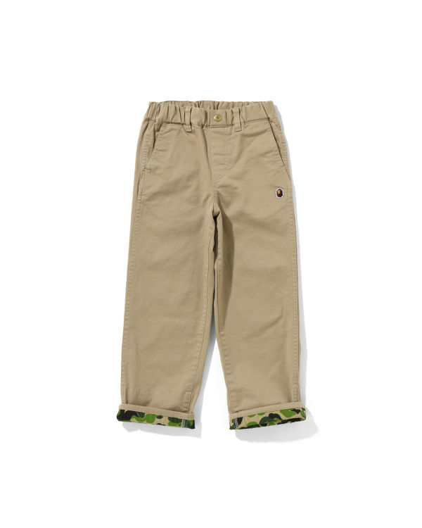 Pantalon Bape ABC Camo Cuffed Beige Enfant | UXX-29540183