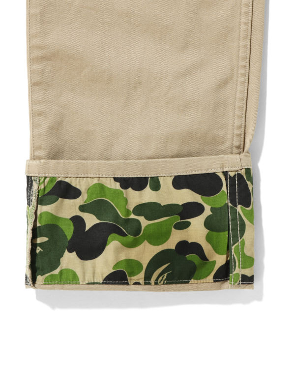 Pantalon Bape ABC Camo Cuffed Beige Enfant | UXX-29540183