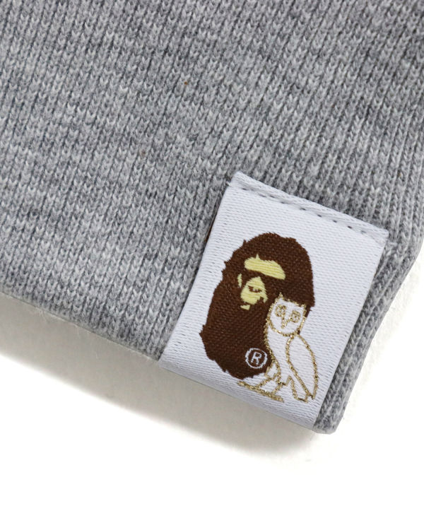 Sweats Bape X OVO Card Crew Neck Grise Homme | HQI-88235092