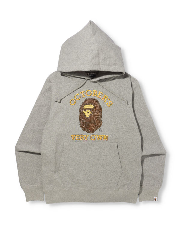 Sweat à Capuche Bape X OVO Pullover Grise Homme | ESB-79036312