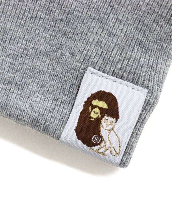 Sweat à Capuche Bape X OVO Pullover Grise Homme | ESB-79036312