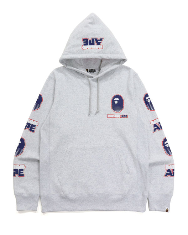 Sweat à Capuche Bape Graphique #1 Pullover Grise Clair Homme | AMB-85104334