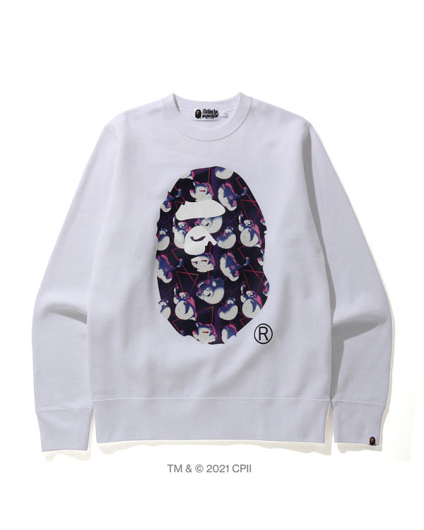 Sweats Bape X Ghostbusters Ape Head Crewneck Blanche Homme | RRX-15526632