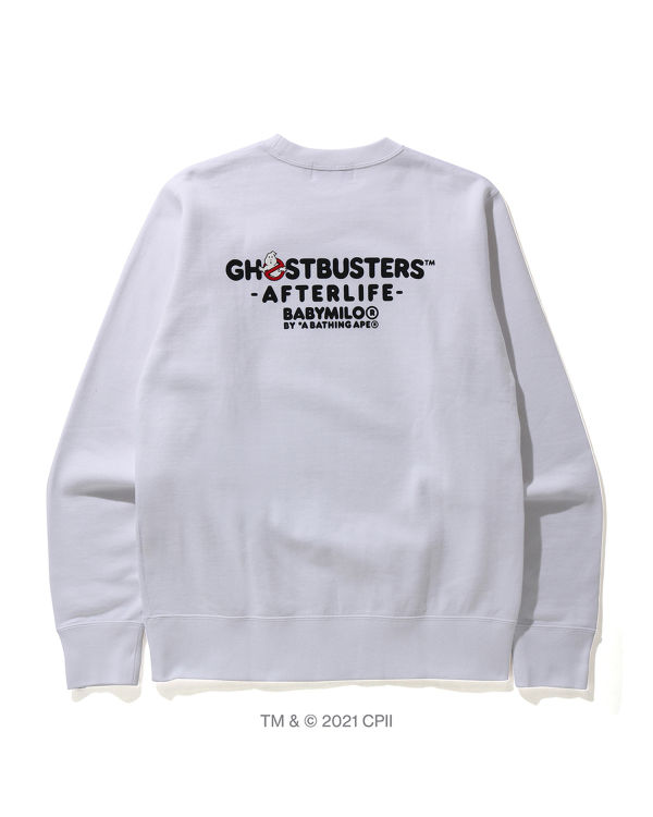 Sweats Bape X Ghostbusters Ape Head Crewneck Blanche Homme | RRX-15526632