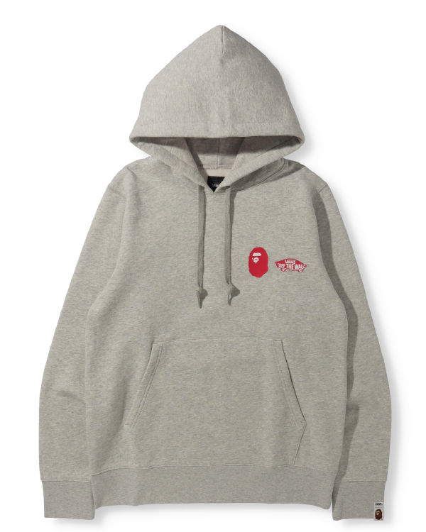 Sweat à Capuche Bape X Vans Pullover Grise Homme | SJF-35678664