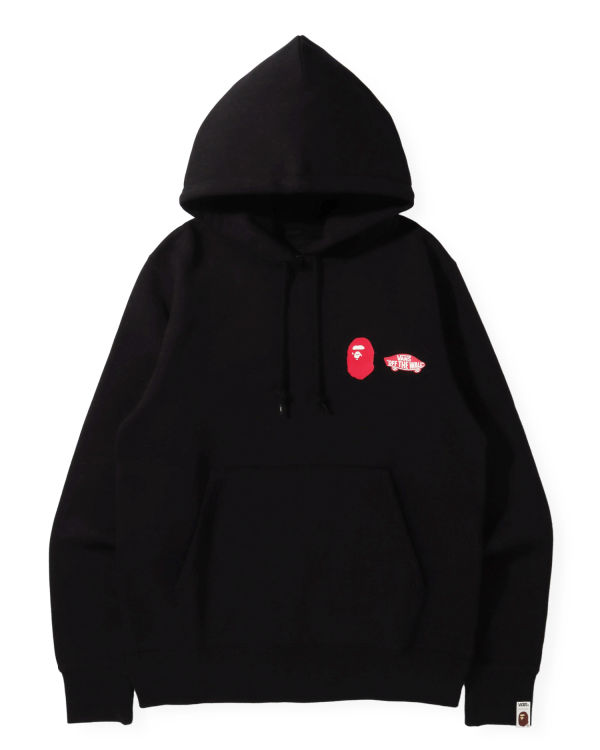 Sweat à Capuche Bape X Vans Pullover Noir Homme | BTX-45179185