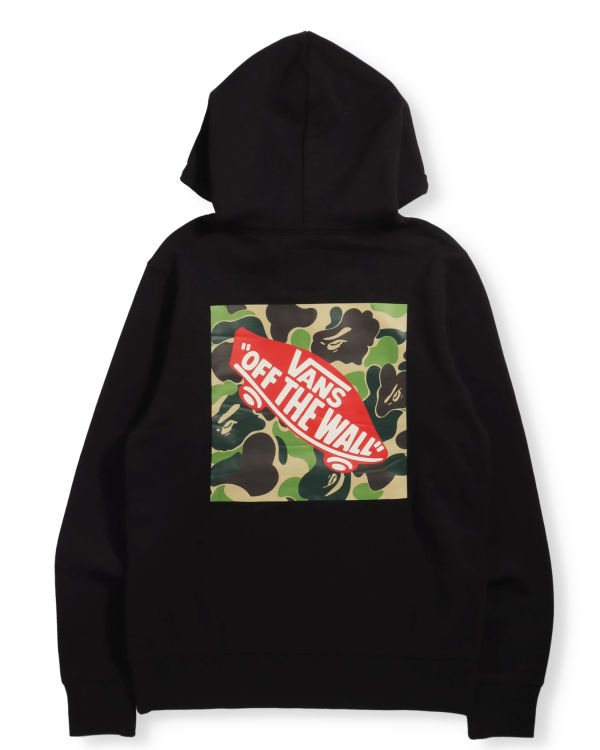 Sweat à Capuche Bape X Vans Pullover Noir Homme | BTX-45179185