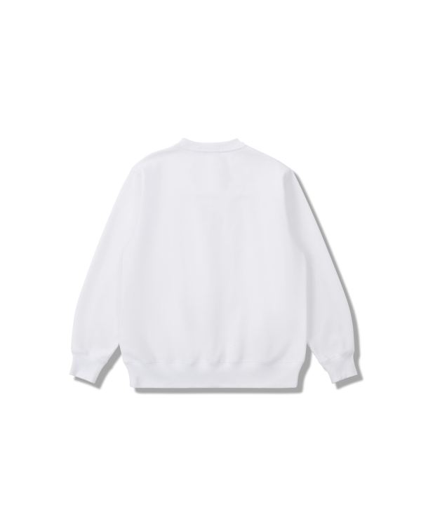 Sweats Bape X Hajime Sorayama Shark Crewneck Blanche Homme | XLI-95011939