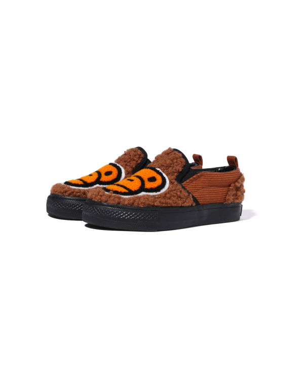 Mocassin Bape Milo Boa Marron Enfant | VSJ-17478333