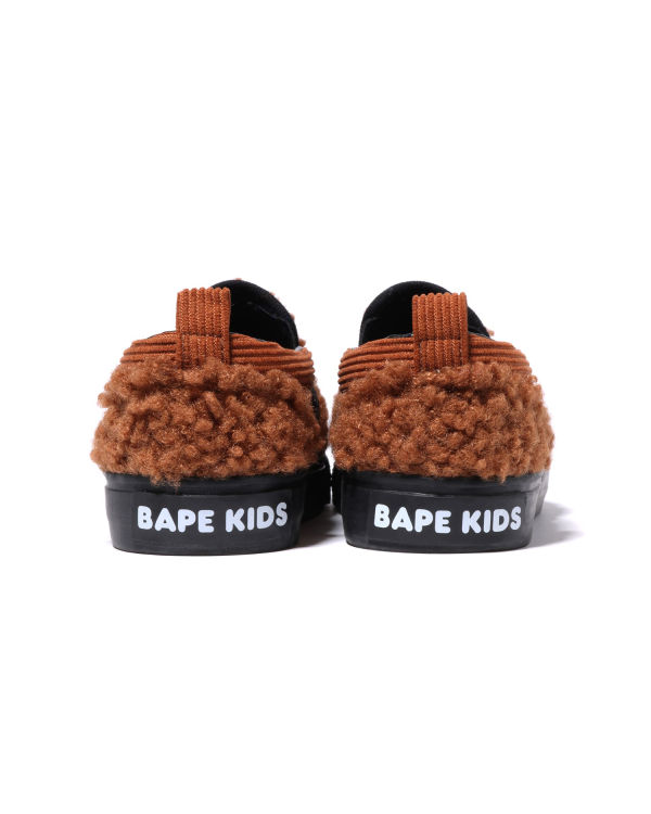 Mocassin Bape Milo Boa Marron Enfant | VSJ-17478333