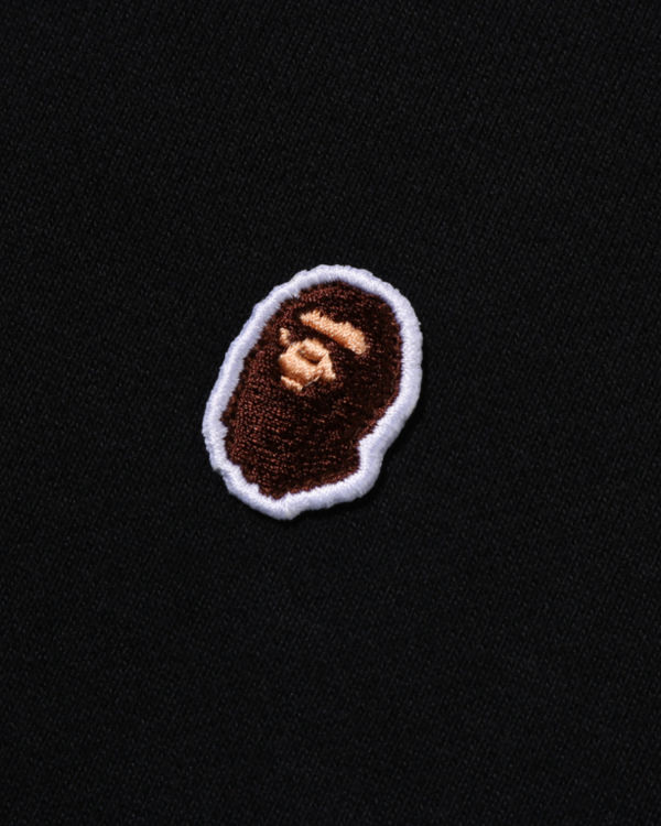 Sweat à Capuche Bape Ape Head One Point Relaxed Fit Pullover Noir Homme | ALF-67512978