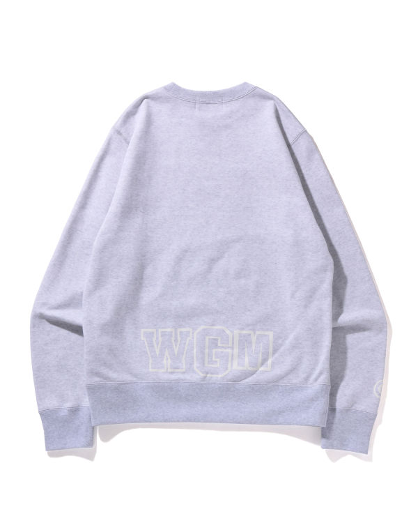 Sweats Bape Shark Crewneck Grise Homme | XEM-15252249