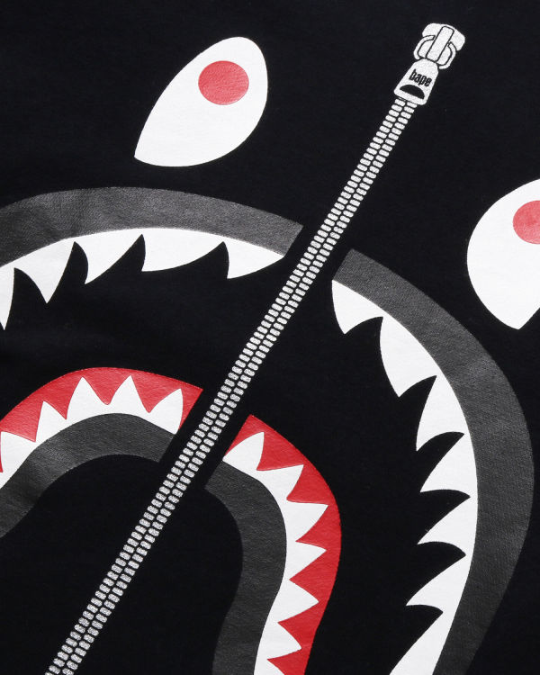 Sweats Bape Shark Crewneck Noir Homme | MHE-45465299