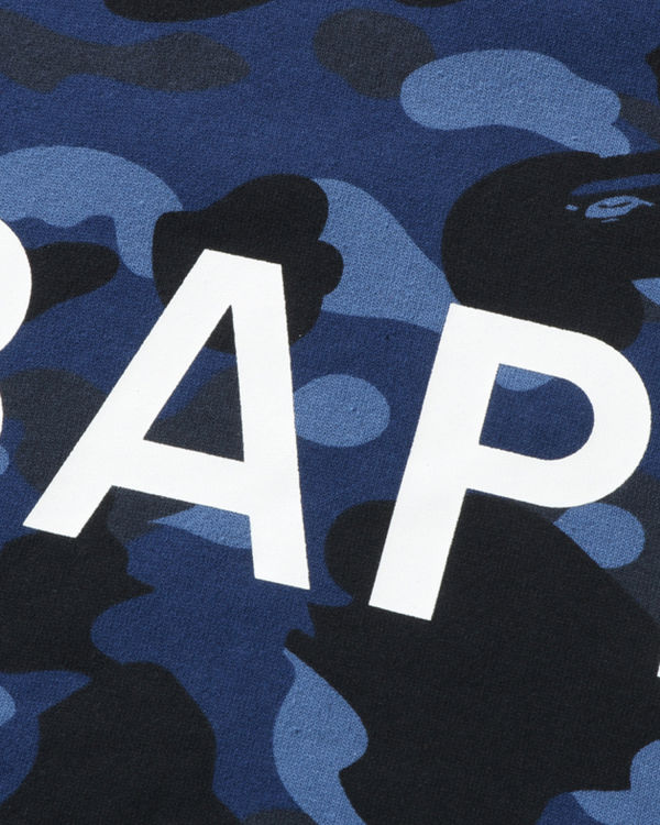 Sweat à Capuche Bape Color Camo Pullover Bleu Homme | PLG-95812718