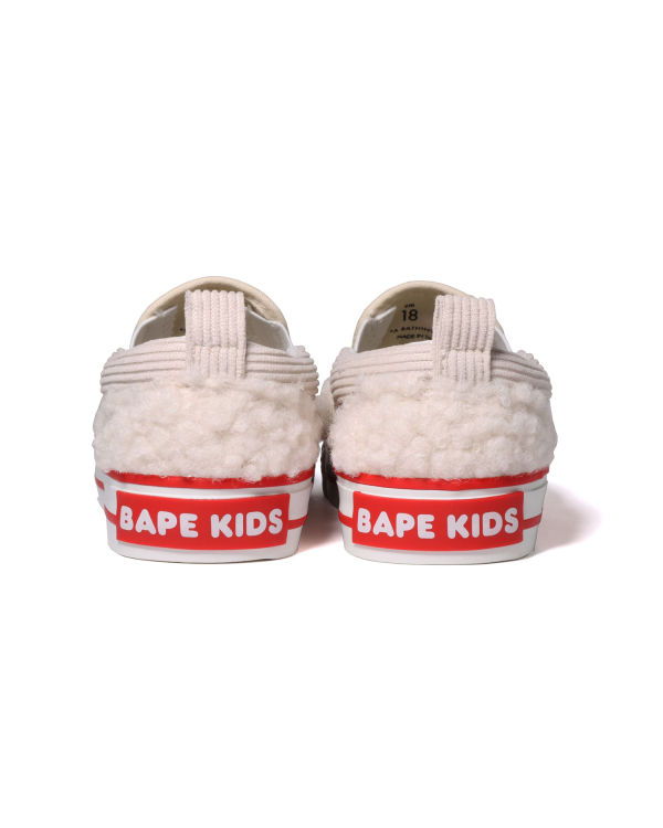 Mocassin Bape Milo Boa Blanche Enfant | HNN-03053499