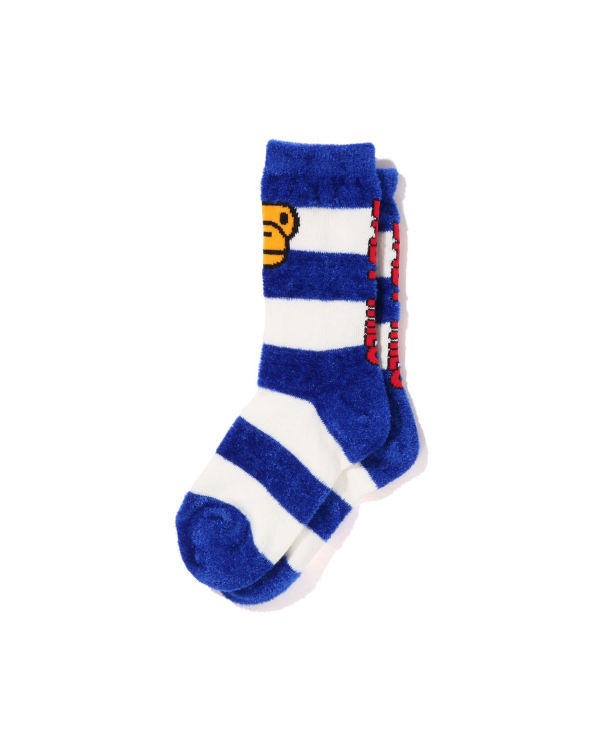 Chaussettes Bape Hoop Milo Face Bleu Enfant | YUE-86171842