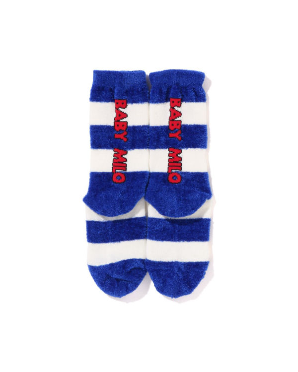 Chaussettes Bape Hoop Milo Face Bleu Enfant | YUE-86171842