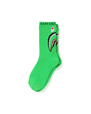 Chaussettes Bape Shark Vert Clair Enfant | HKK-58930743