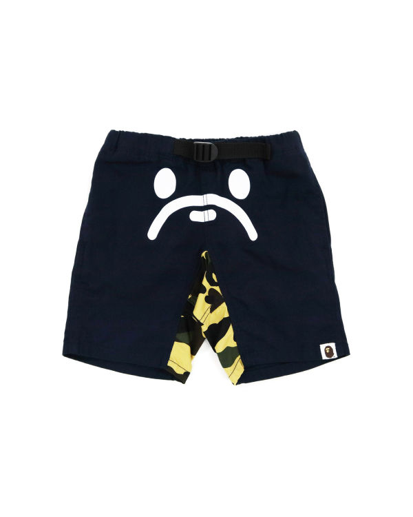 Shorts Bape Milo Climbing Bleu Marine Bleu Enfant | URP-88071832