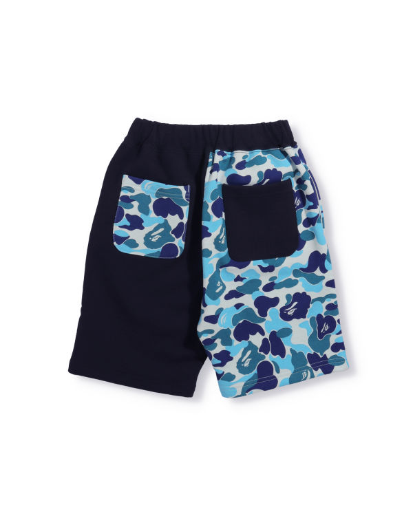 Shorts Bape ABC Camo Milo Face Bleu Enfant | ALM-09107539