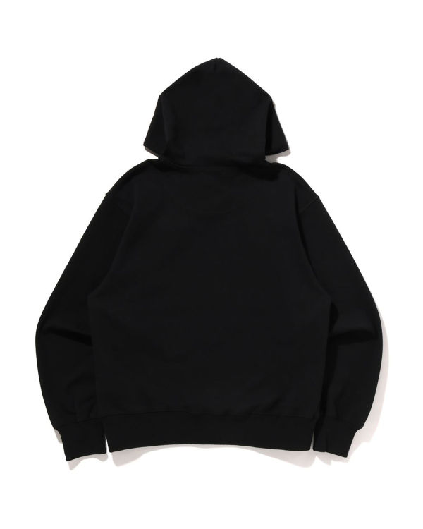 Sweat à Capuche Bape STA Logo Relaxed Fit Pullover Noir Homme | HSR-05515500