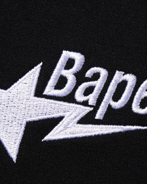 Sweats Bape STA Logo Relaxed Fit Crewneck Noir Homme | GIK-96423444