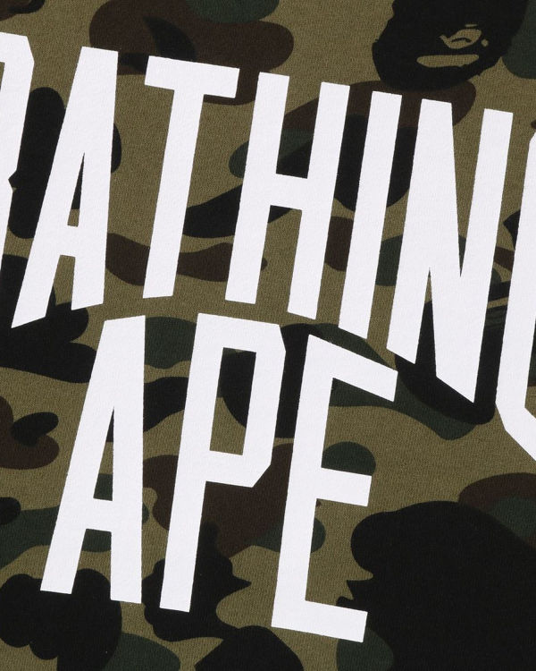 Sweats Bape 1st Camo Crazy Bathing Ape Relaxed Fit Crewneck Vert Homme | YYL-71290281