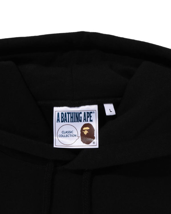 Sweat à Capuche Bape Ape Relaxed Fit Pullover Noir Homme | OAV-10410595