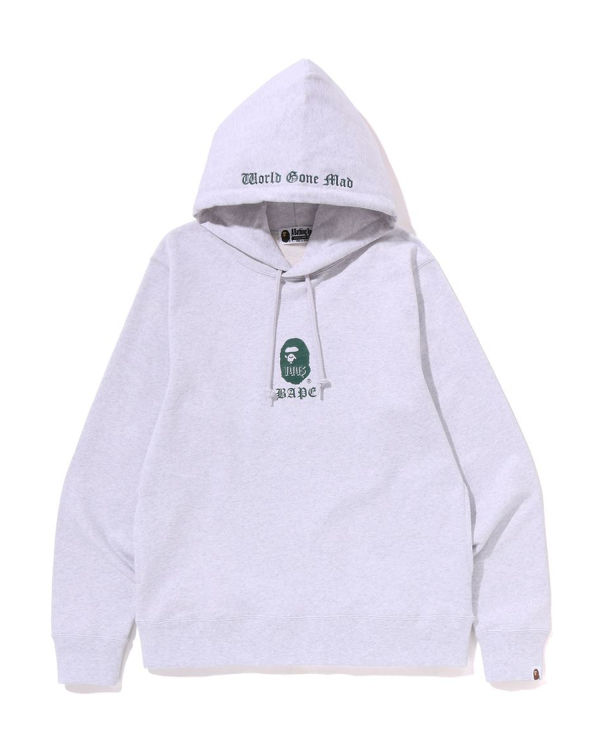 Sweat à Capuche Bape A Bathing Ape Pullover Grise Homme | FJP-12622341