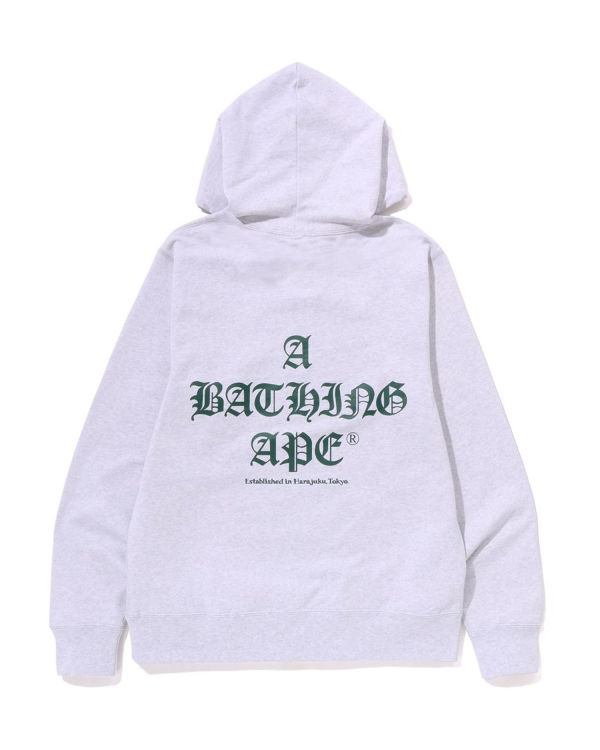 Sweat à Capuche Bape A Bathing Ape Pullover Grise Homme | FJP-12622341