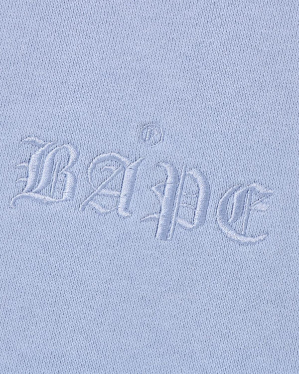 Sweat à Capuche Bape Ape Head Pullover Bleu Clair Homme | RHB-79572597