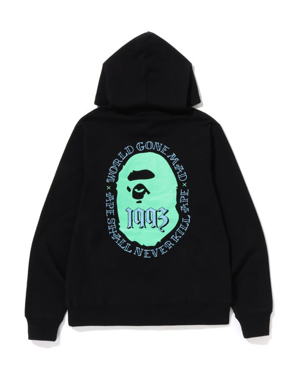 Sweat à Capuche Bape Ape Head Pullover Noir Homme | ZKD-20880921