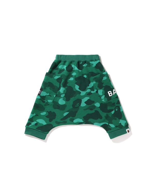 Shorts Bape Color Camo Oversized Sarouel Turquoise Enfant | JTV-62496269