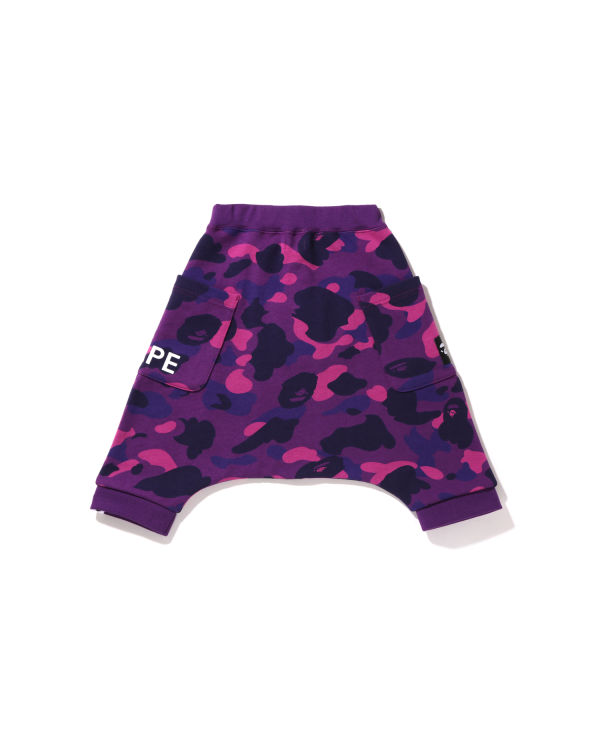 Shorts Bape Color Camo Oversized Sarouel Violette Enfant | NEH-69726330