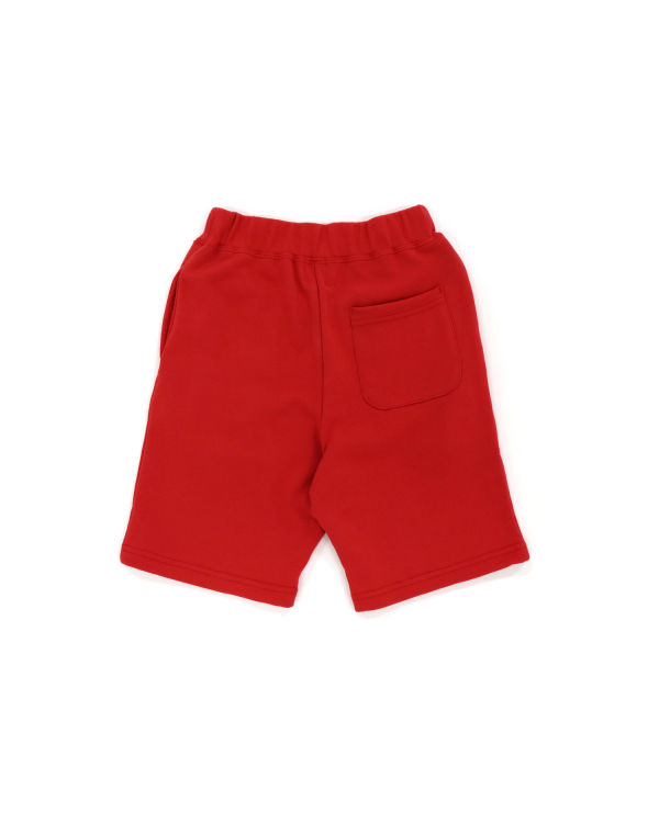 Shorts Bape Shark Rouge Clair Enfant | VRN-71388423