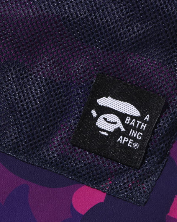 Shorts Bape Color Camo Mesh Pocket Violette Enfant | TRH-21666388