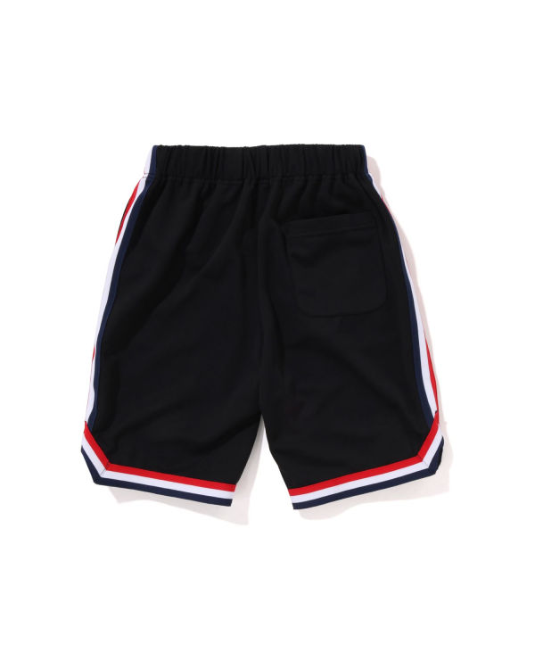 Shorts Bape Multi Print Basketball Noir Enfant | YBE-64270924