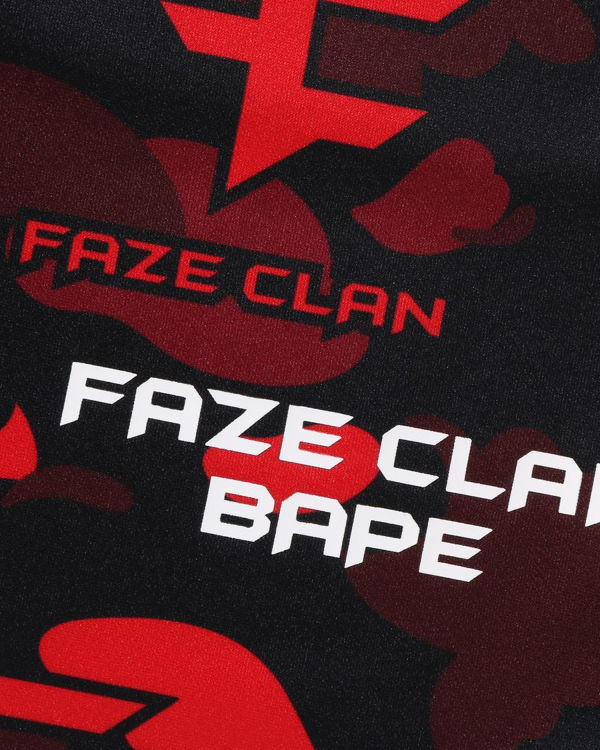 Shorts Bape X Faze Clan Game Rouge Clair Enfant | HZF-41176608