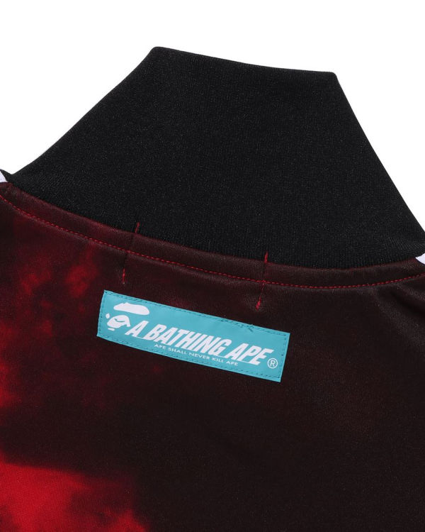 Sweats Bape A Bathing Ape Dye Piste Rouge Clair Homme | UGN-96326842