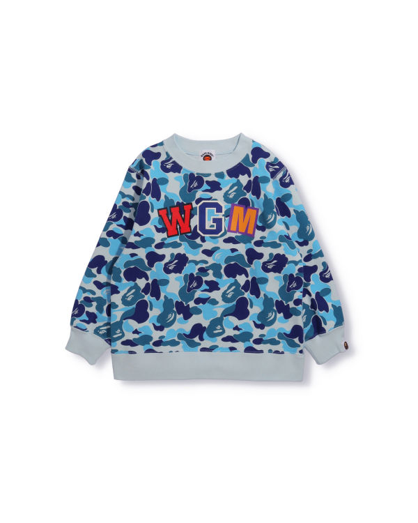 Sweats Bape ABC Camo Shark Crew Neck Bleu Enfant | UGQ-72926937