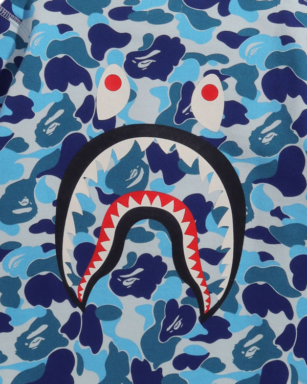 Sweats Bape ABC Camo Shark Crew Neck Bleu Enfant | UGQ-72926937